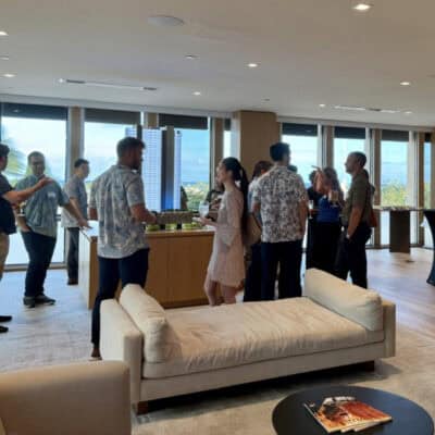 NAIOP Developing Leaders Tour Kali‘u Ala Moana Sales Gallery